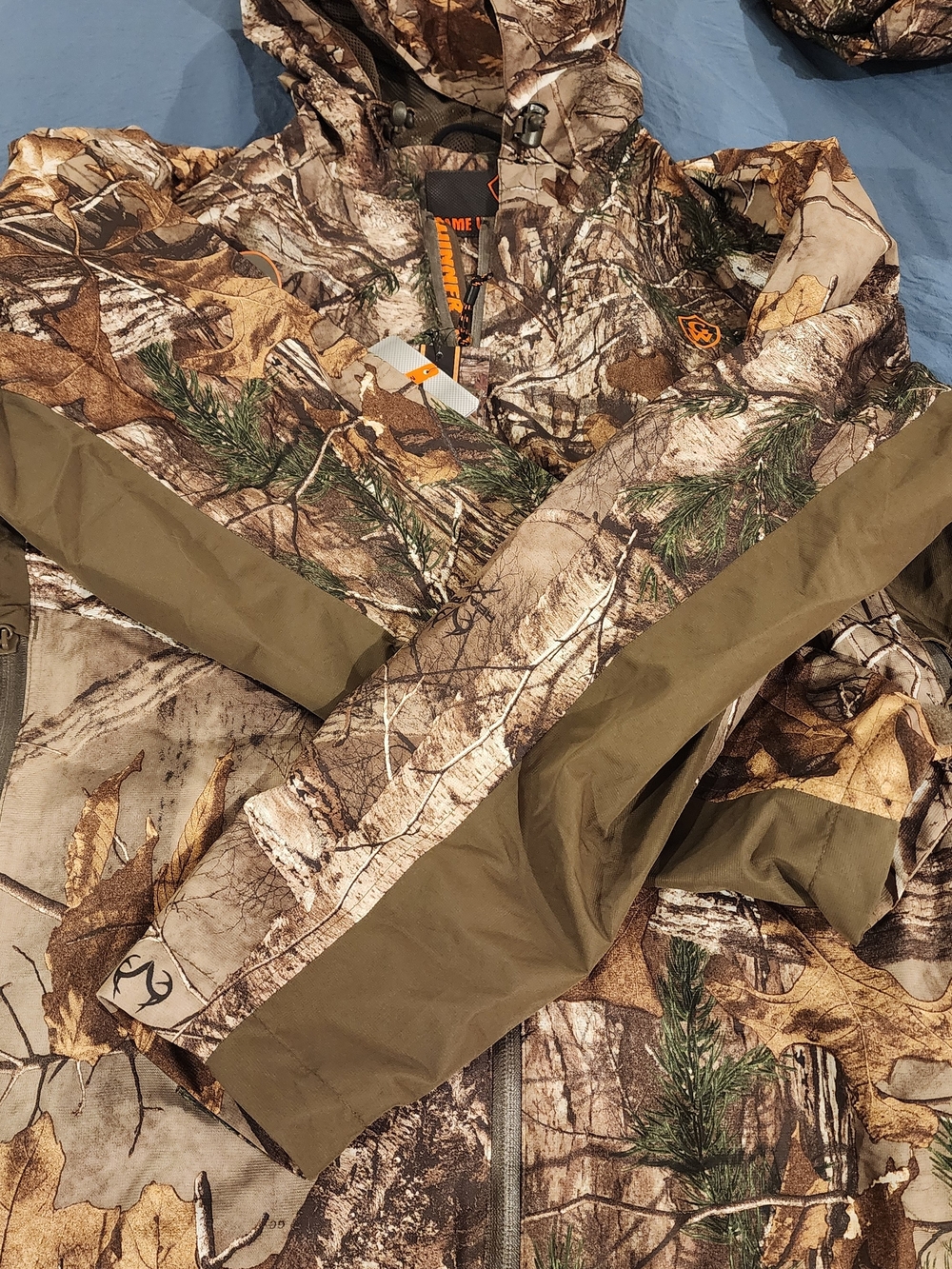 Game Winner Realtree Camo Performance Jacket with Olive Accents